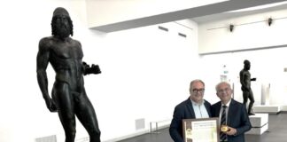 Il MArRC premiato alla 25ª edizione del Premio Internazionale dedicato ai Bronzi di Riace