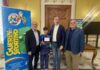 Premiazione di Marco Averna, campione del mondo under 12 di Subbuteo individuale